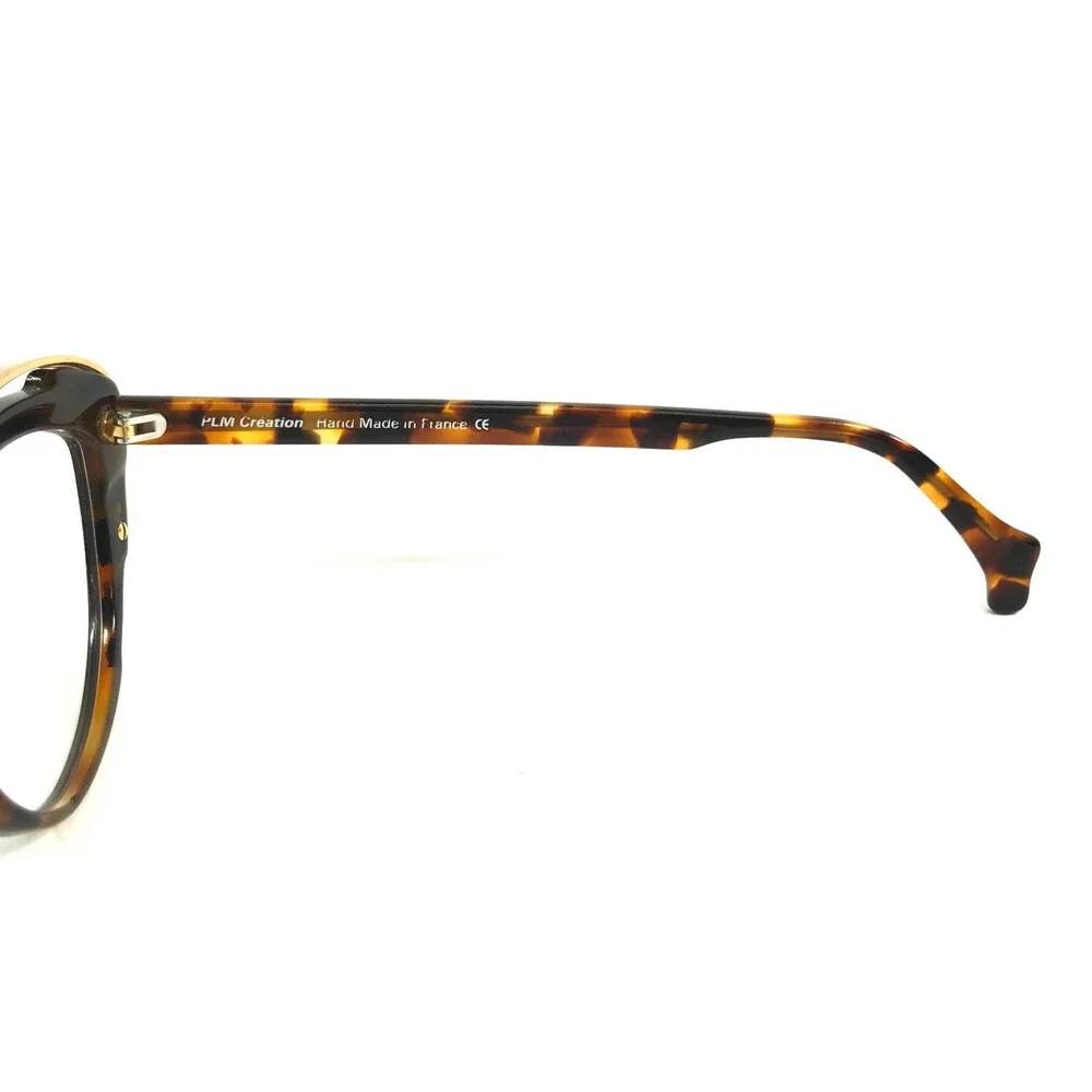 PLM Creation Eyeglasses Frames HYBRIDE I 135 Black Brown Tortoise Gold 54-17-145